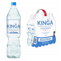 Woda mineralna niegazowana Kinga Pienińska 1,5 l PET 6szt [ kaucja ]