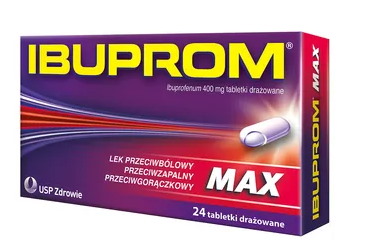 Tabletki IBUPROM MAX op 24 tabl