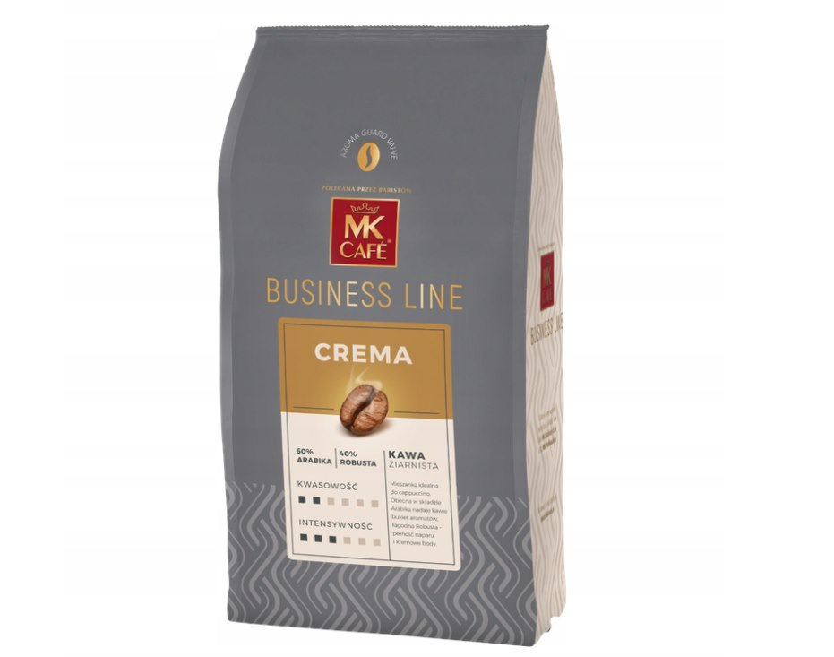 KAWA ZIARNISTA BUSINESS LINE CREMA, 1000G MK CAFE
