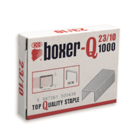 Zszywki ICO Boxer, 23/10, galwanizowane, 1000szt.