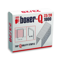 Zszywki ICO Boxer, 23/20, galwanizowane, 1000szt.