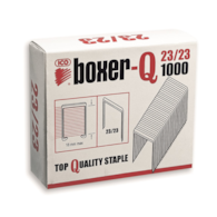 Zszywki ICO Boxer, 23/23, galwanizowane, 1000szt.