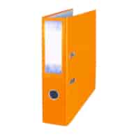 Segregator A4 75mm Petite Office pomarańczowy z listwą