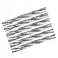 Grzbiety do bindownic 8mm 100 czarne spirala O Coil OPUS