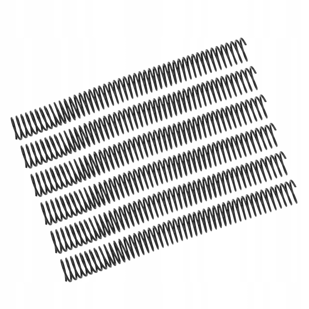 Grzbiety do bindownic 8mm 100 czarne spirala O Coil OPUS