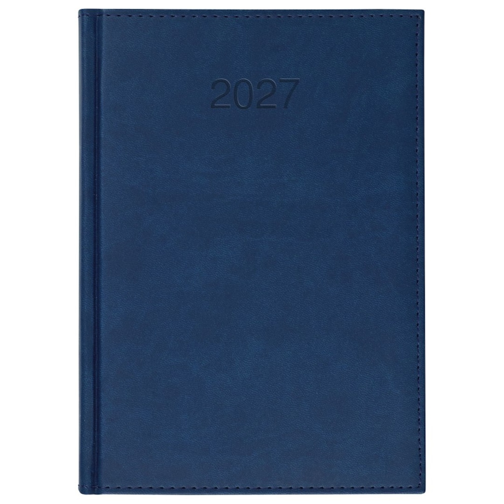 Kalendarz A4 2027 Vivo granatowy tygodniowy