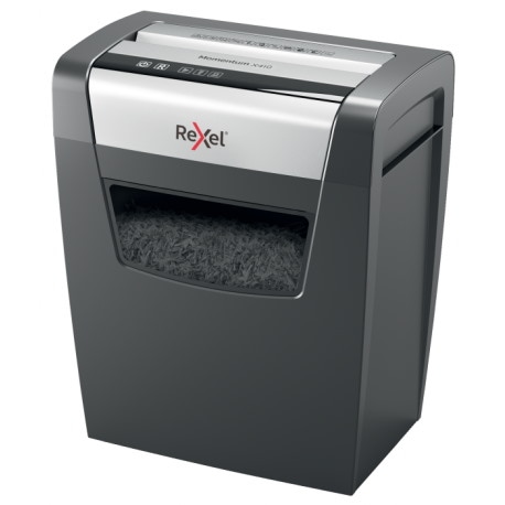 Niszczarka Rexel Momentum X410, 10 kartek, 23 l kosz