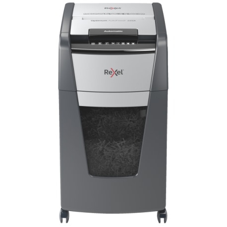 Niszczarka Rexel Optimum AutoFeed+ 225X, (P-4), 225 kartek, 60 l kosz
