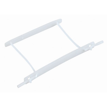 Klipsy archiwizacyjne Q-CONNECT Z-Clip, grubość pliku max. 7cm, biały 100 szt./opak.