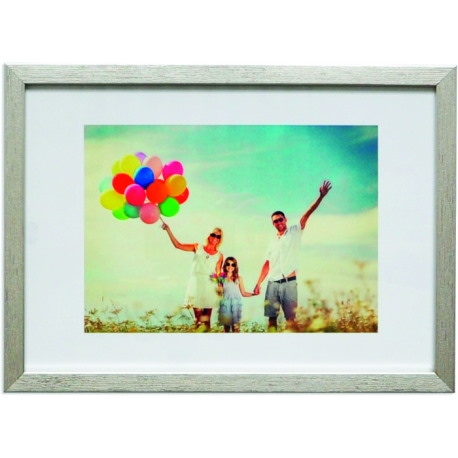 Ramka na zdjęcia Q-CONNECT, A4, 210x297mm, srebrna