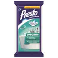 Ściereczki gospodarcze PRESTO, do łazienek. 72szt., białe