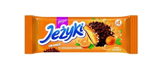 Ciastka Jeżyki pomarańczowe 140G