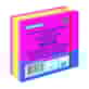 Kostka samoprzylepna DONAU, 76x76mm, 1x400 kart., neon-pastel, mix różowy