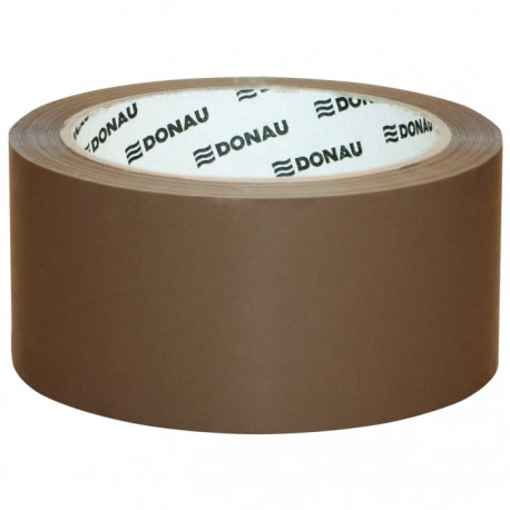 Taśma pakowa DONAU Hot-Melt , 48mm, 66m, 50mikr., brązowa