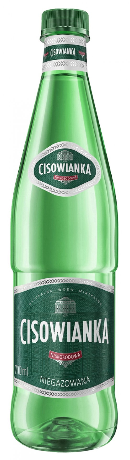 Woda Cisowianka, niegazowana, butelka plastikowa, 0,7l, kaucja