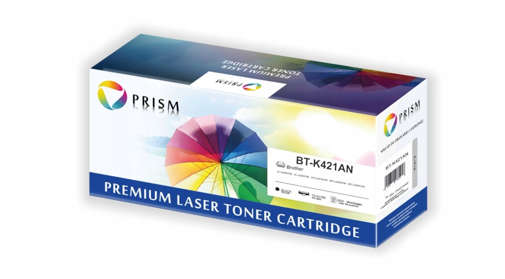 PRISM Brother Toner TN-421BK Black 3k 100% new