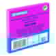 Bloczek samoprzylepny DONAU, 76x76mm, 1x100 kart., neon, różowy