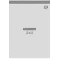 Blok biurowy A4, kratka, 100 kartek INTERDRUK