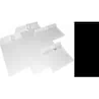 Koperty białe C4 HK 229x324mm poddruk niebieski 90g 250 szt.