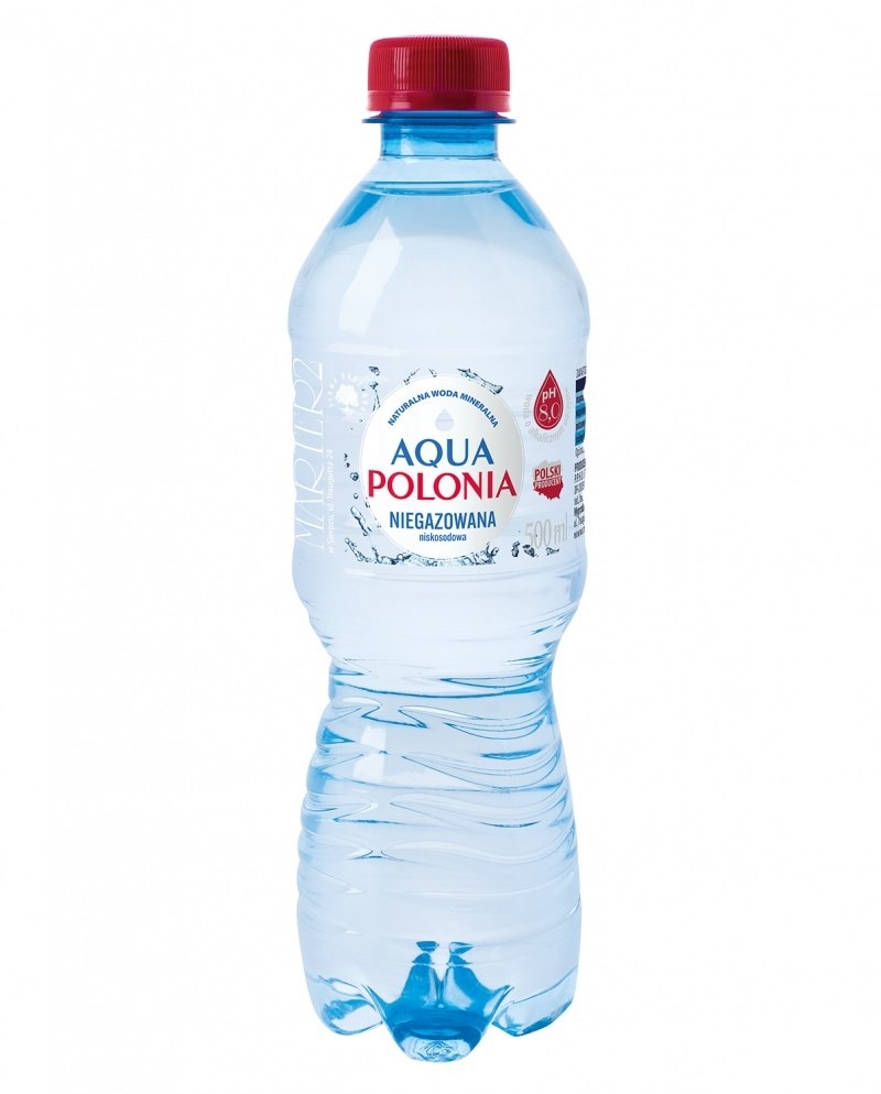 Woda mineralna Aqua Polonia, niegazowana, 0,5l 12szt bezkaucyjna