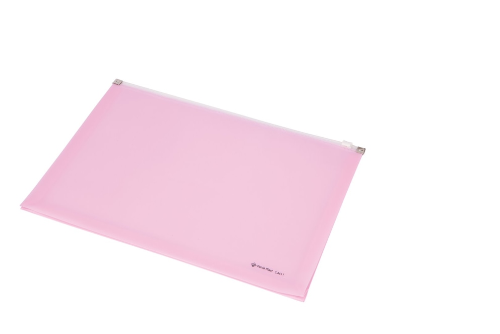 FOCUS KOPERTA Z SUWAKIEM A4 PRZESTRZENNA KOLOROWA C4611 RÓŻOWA Panta Plast