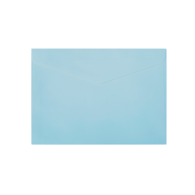 Koperta C5 ozdobna 130g gładka niebieska op 10szt  280828