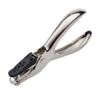 Dziurkacz 9201P 1 - OTWOROWY metalowy dziurkuje do 6 kartek