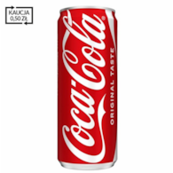 Coca-Cola puszka 330 ml [ kaucja ]