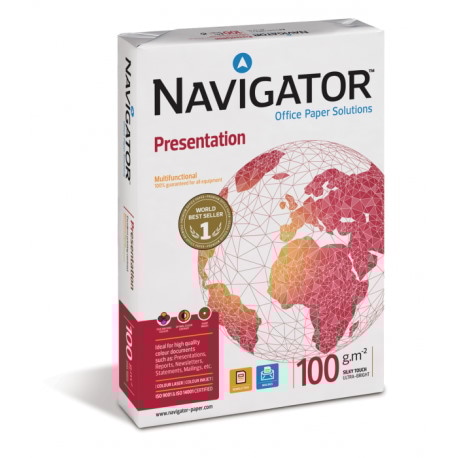 Papier ksero biały A4/100g 500 arkuszy Navigator Presentation