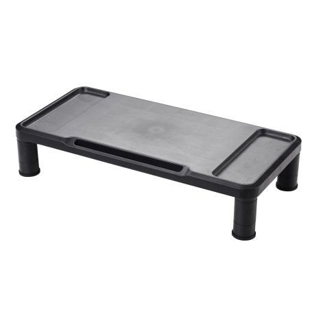 Podstawka pod monitor Q-CONNECT, 55,5x26,5cm, z regulacją wysokości, czarna