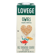 Napój Sante owsiany bez dodatku cukru 1 l