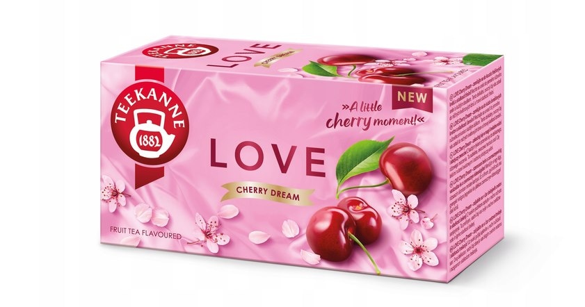 Herbata owocowa Teekanne LOVE Cherry Dream op 20 sztuk