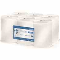 Ręczniki w roli celulozowe VELVET Professional Maxi, 2-warstwowe, 478 listków, 6szt., białe