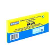 Bloczek samoprzylepny DONAU, 38x51mm, 3x100 kart., neon, żółty