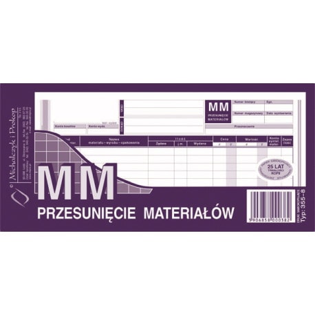 MM Przesunięcie międzymag.(wielok.)