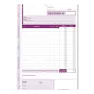 Rachunek A5 dla zw.z VAT (pion)