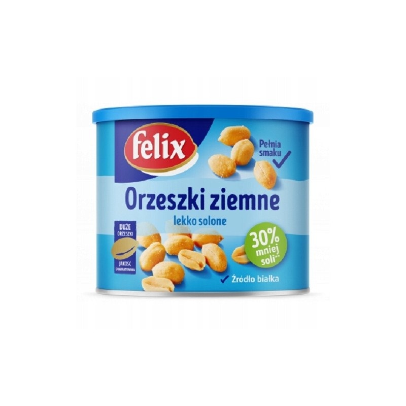 Orzeszki  solone 140g FELIX puszka lekko solone