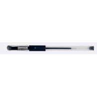 DŁUGOPIS ŻELOWY OFFICE PRODUCTS, GUMOWY UCHWYT, 0,5MM, CZARNY