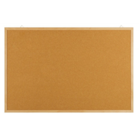 Tablica korkowa BASIC, 90x60cm, rama drewniana
