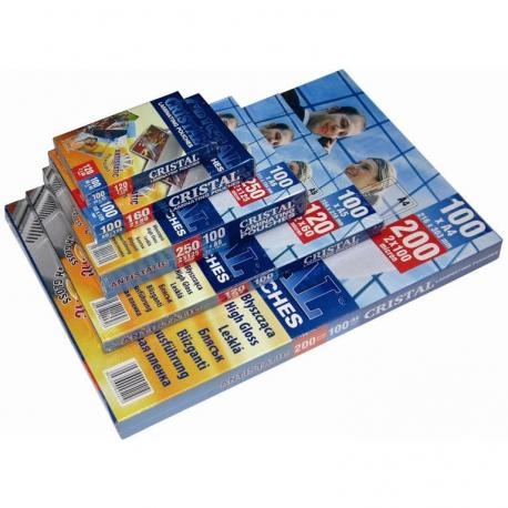Folia laminacyjna – O.POUCH Matt / Matt – 100 µm – 100 sztuk – 216 x 303 mm (A4)