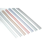 Grzbiety drutowe Skok 3:1 złote 6,4mm 100 złote ARGO