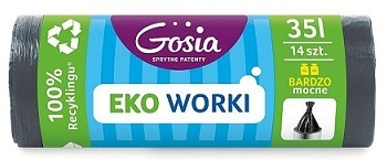 WORKI NA SMIECI GOSIA LDPE 35L 15SZT POLITAN