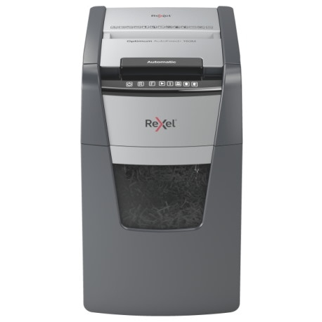 Niszczarka Rexel Optimum AutoFeed+ 150M, (P-5), 150 kartek, 44 l kosz