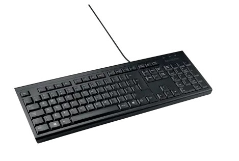 Przewodowa klawiatura Kensington KB100 EQ, USB-A, czarna