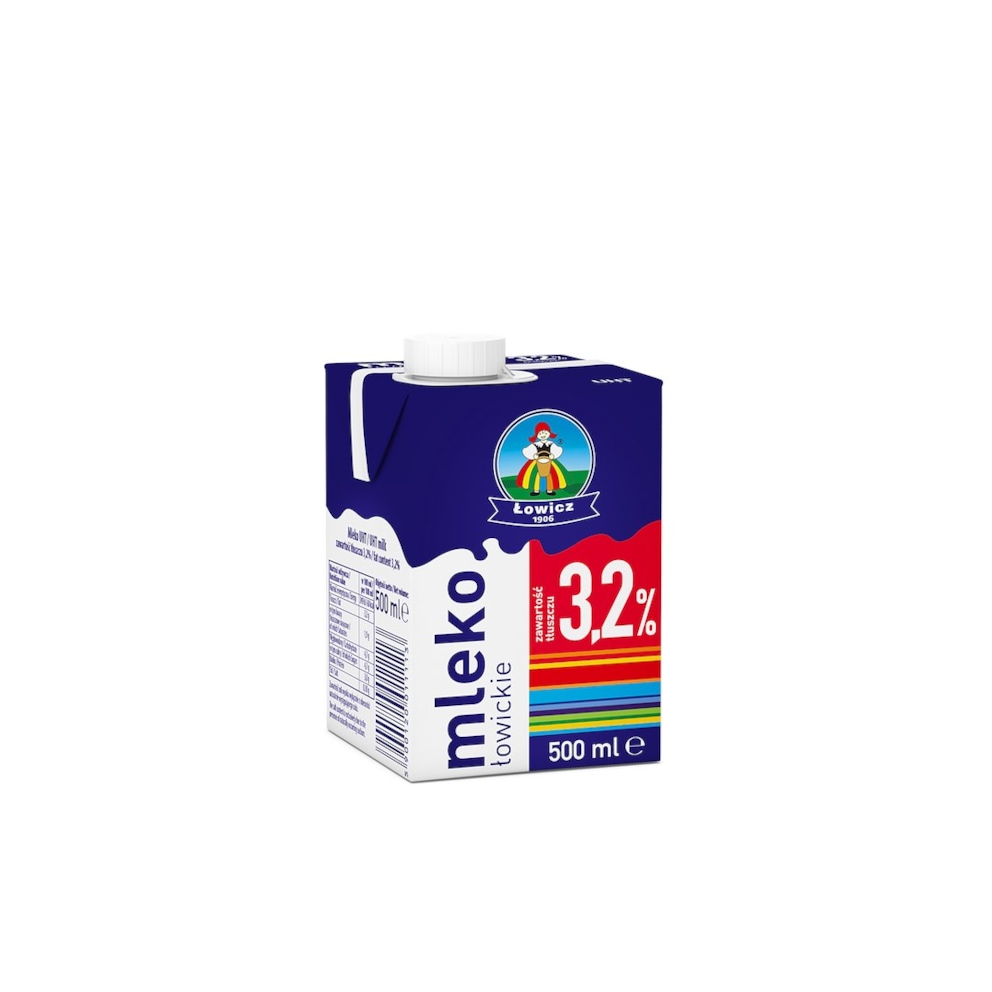 Mleko UHT Premium 3,2% 0,5l Łowickie