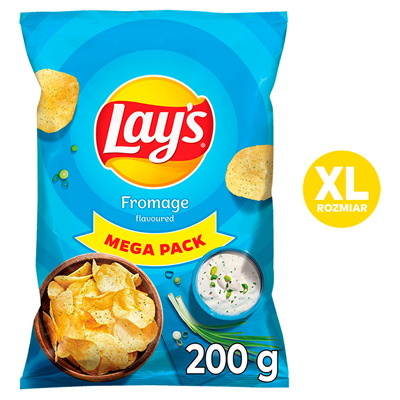 CHIPSY LAY'S FROMAGE 200G FRITO-LAY
