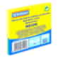 Bloczek samoprzylepny DONAU, 76x76mm, 1x100 kart., neon, żółty