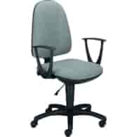 Fotel biurowy KBK szary tkanina