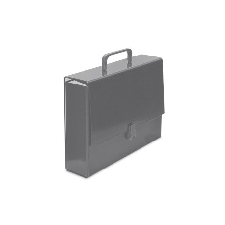Teczka z rączką VAUPE CLASSIC II 8cm  czarna