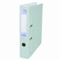 Segregator A4 50mm Petite Office  pastelowy  zielony jasny z listwą